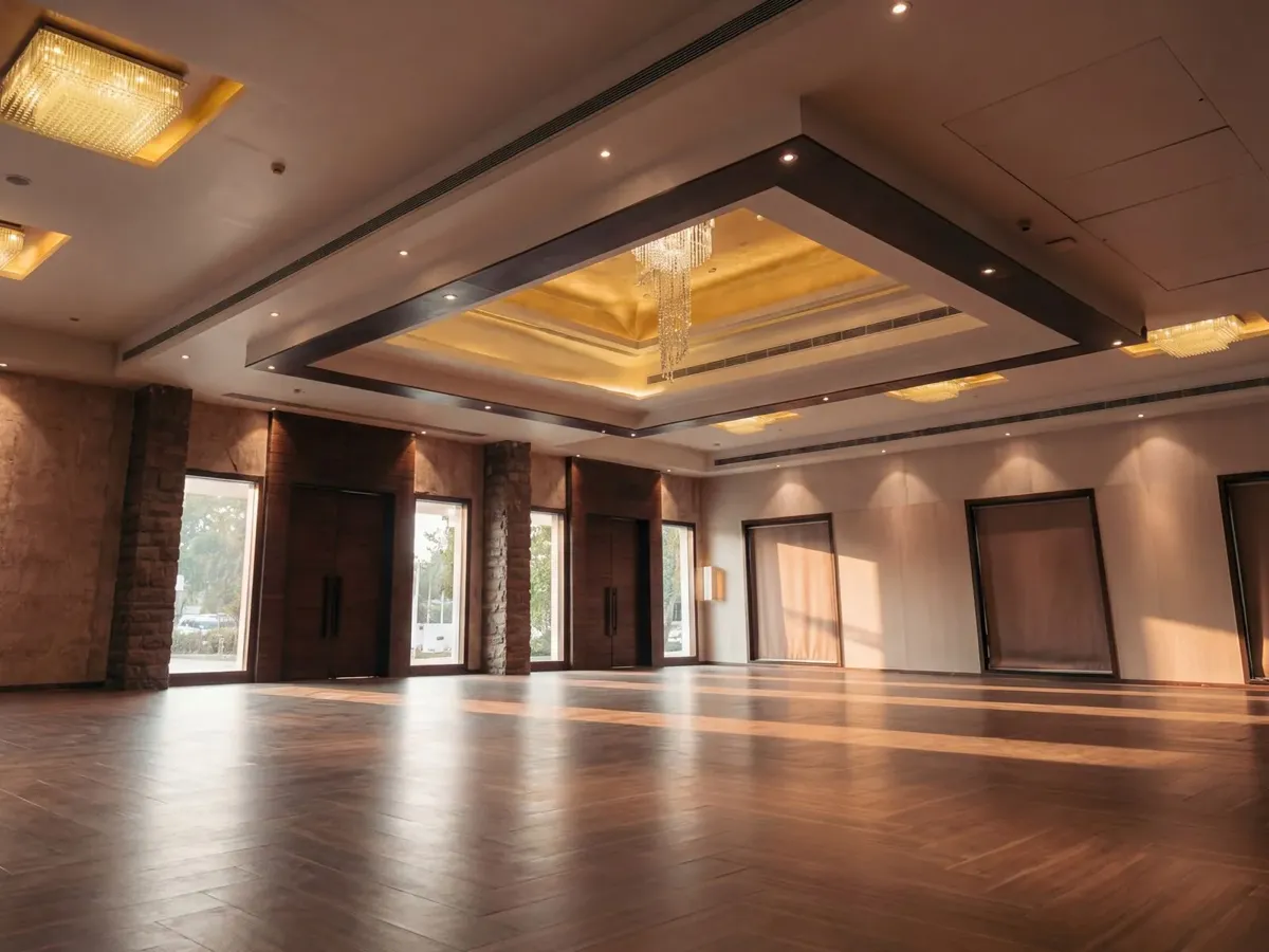 Inside the Bodhi Banquet hall