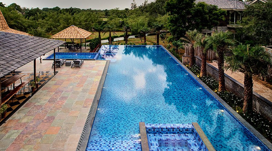 Swimming Pool, Samskara Resort