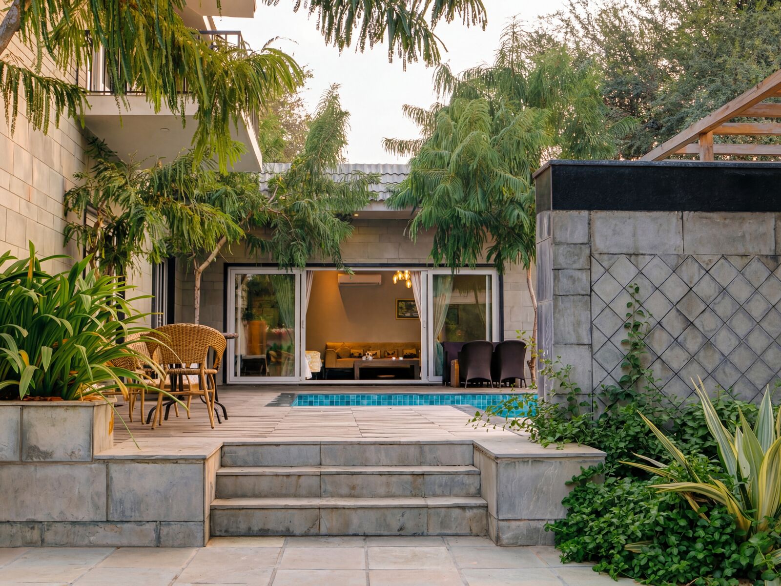 Villa Anoushka Pool Deck