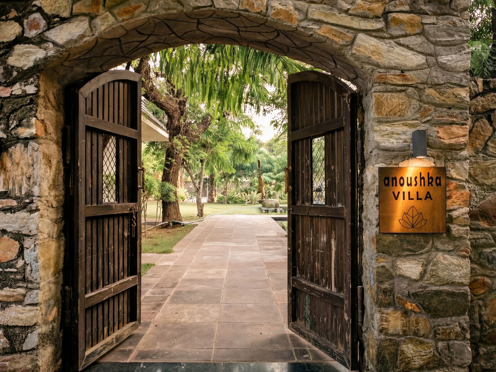 Villa Anoushka Private Dining Area