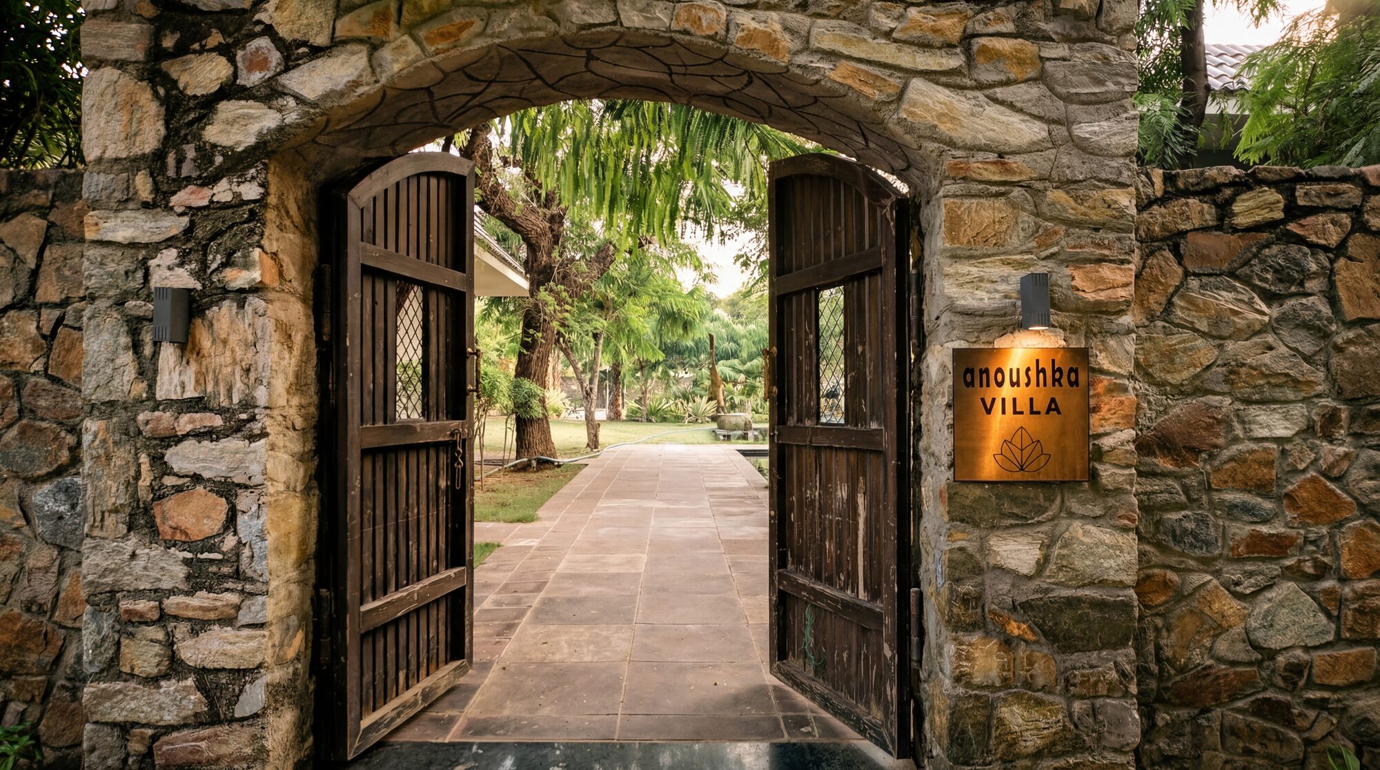 Villa Anoushka Entrance